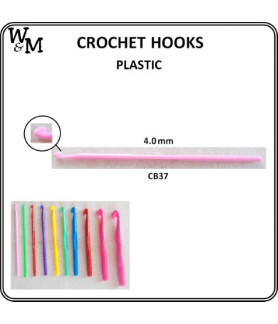 W&M CROCHET Hook PLASTIC 4.0 mm