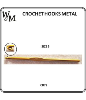 W&M CROCHET Hook Metal 5.0mm