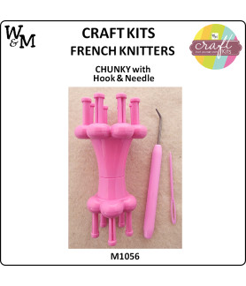 W&M French Knitter CHUNKY w Hook & Needle