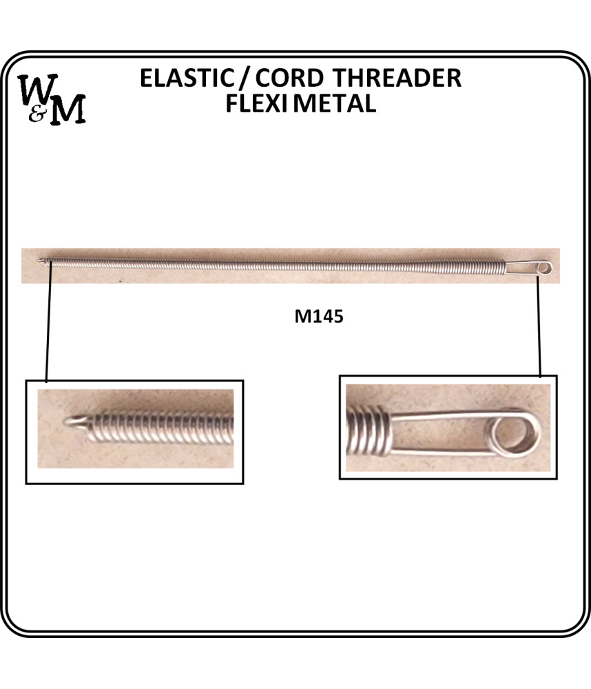 W&M Elastic/Cord THREADER Flexi Metal