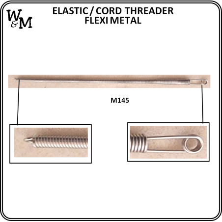 W&M Elastic/Cord THREADER Flexi Metal