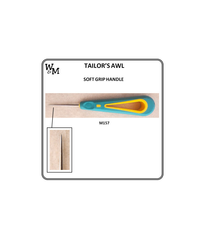 W&M Tailors Awl SOFT GRIP Handle