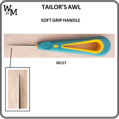 W&M Tailors Awl SOFT GRIP Handle