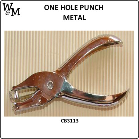 W&M One Hole PUNCH Metal