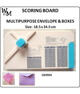 W&M Kamei SCORING Board Multipurpose Envelope & Boxes