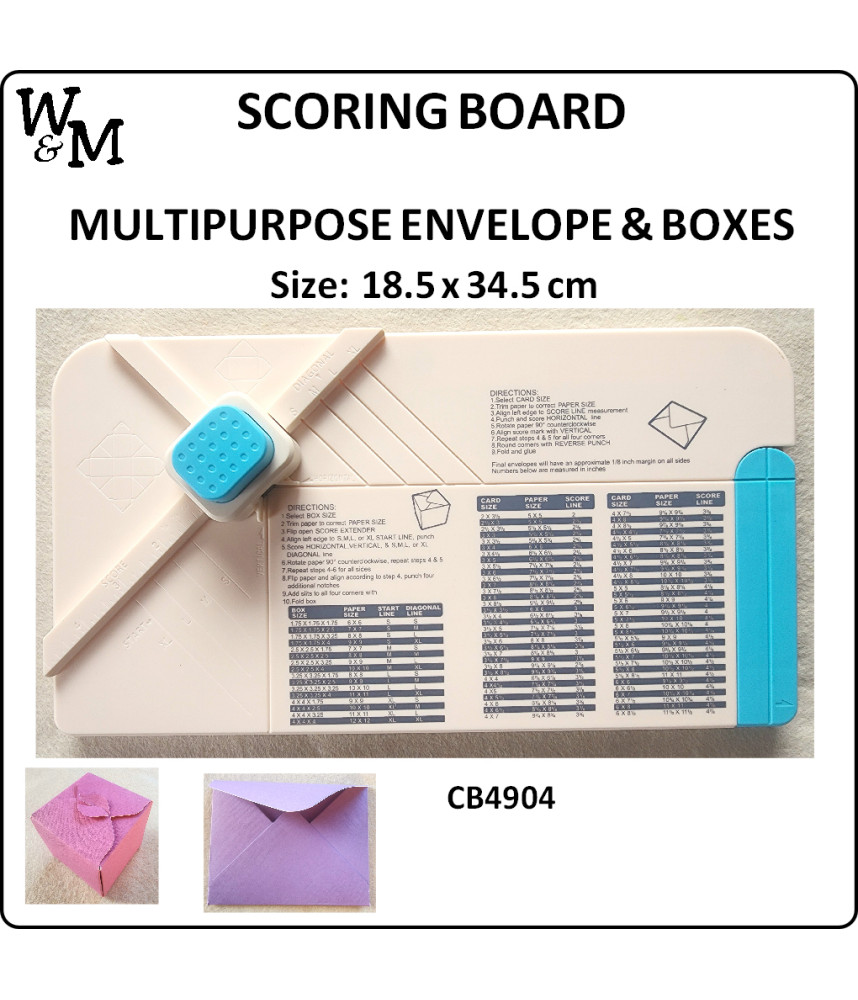 Kamei SCORING Board Multipurpose Envelope & Boxes