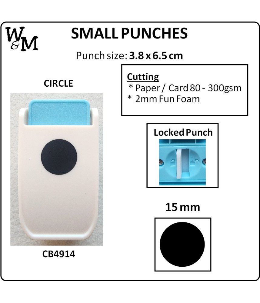 Kamei Punch SMALL CIRCLE 15mm