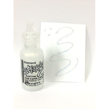 Ranger Stickles Glitter Glue - Diamond 18ml