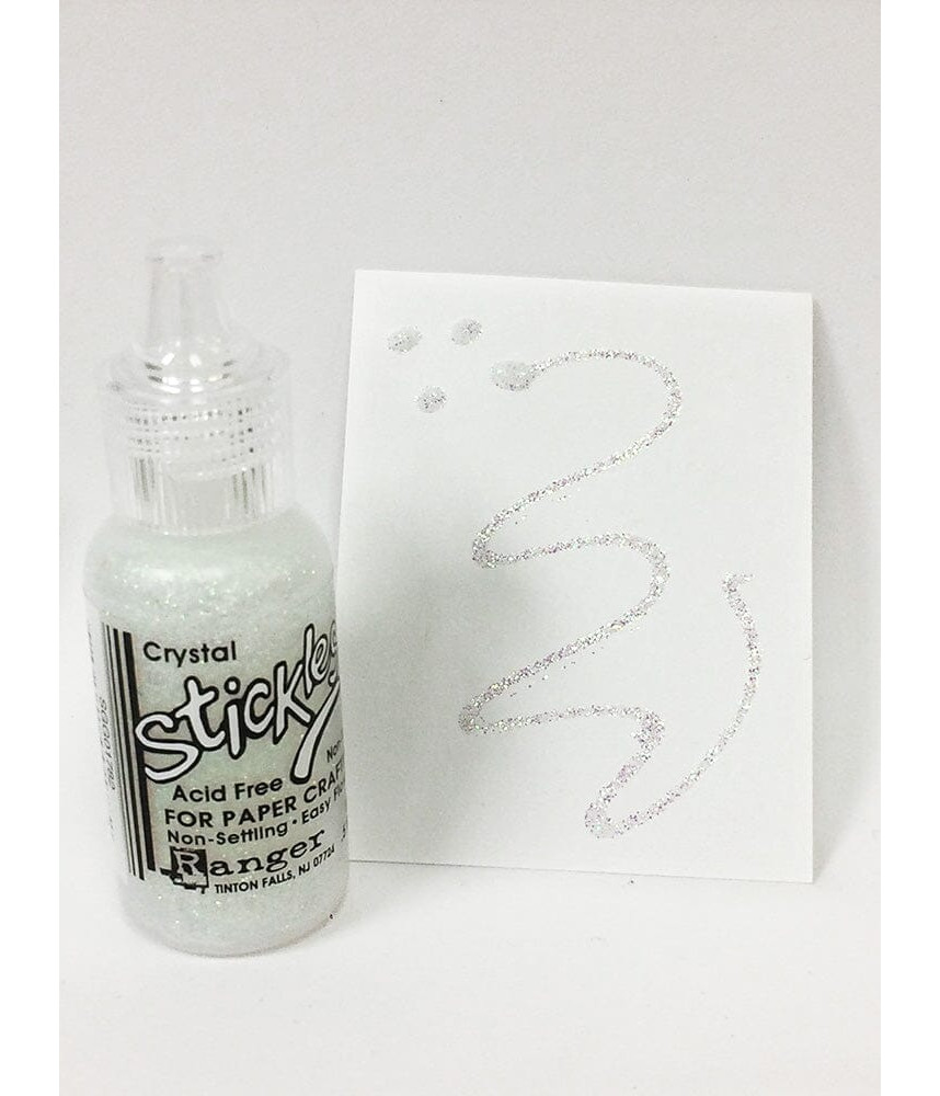 Ranger Stickles Glitter Glue - Crystal 18ml
