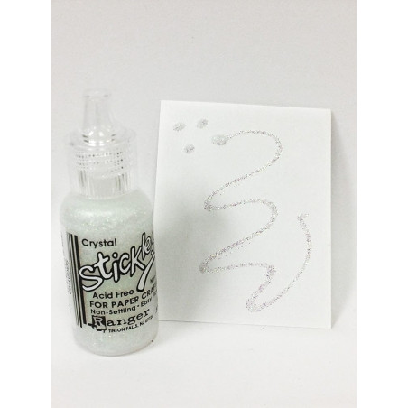 Ranger Stickles Glitter Glue - Crystal 18ml