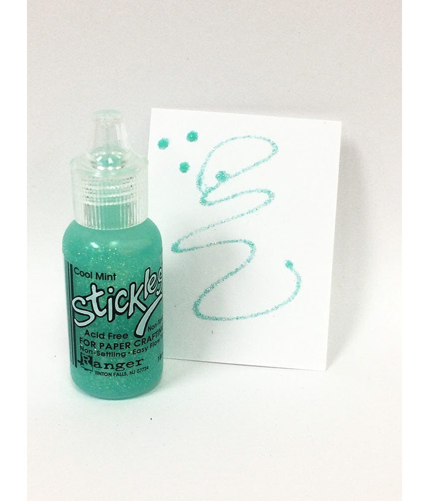 Ranger Stickles Glitter Glue - Cool Mint 18ml