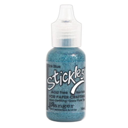 Ranger Stickles Glitter Glue - Ice Blue 18ml