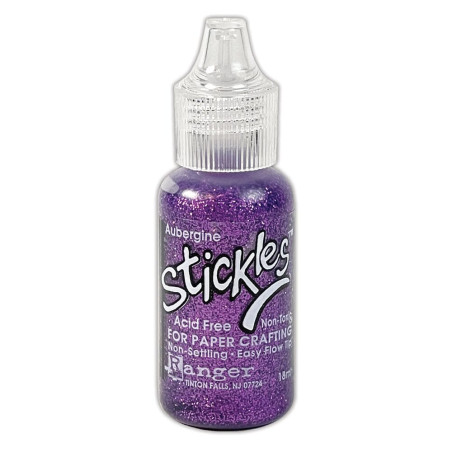 Ranger Stickles Glitter Glue - Aubergine 18ml