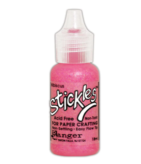 Ranger Stickles Glitter Glue - Hibiscus 18ml