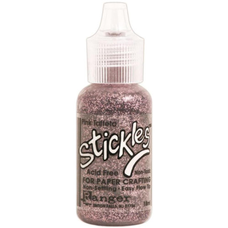 Ranger Stickles Glitter Glue - Pink Taffeta 18ml