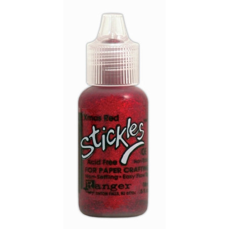 Ranger Stickles Glitter Glue - Christmas Red 18ml