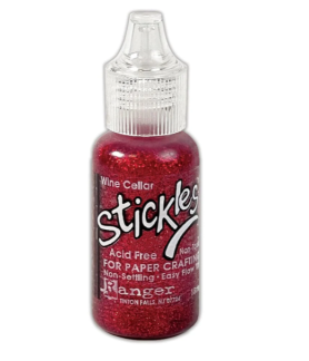 Ranger Stickles Glitter Glue - Wine Cellar 18ml