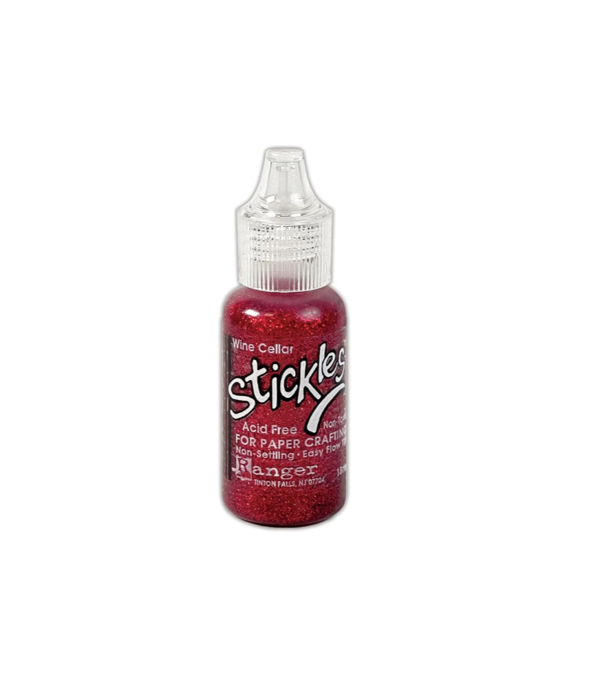 Ranger Stickles Glitter Glue - Wine Cellar 18ml