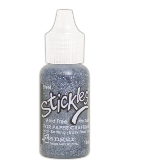 Ranger Stickles Glitter Glue - Steel 18ml