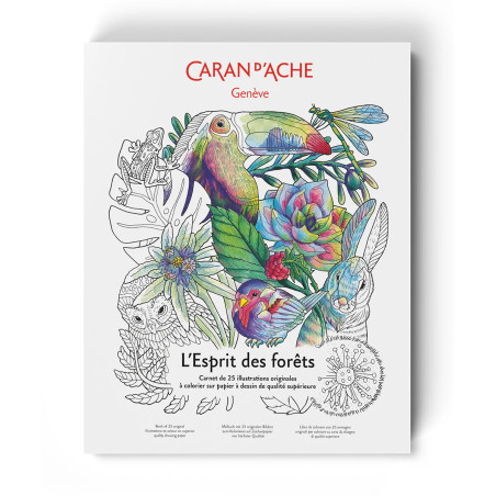 Caran d'Ache Colouring Book A4