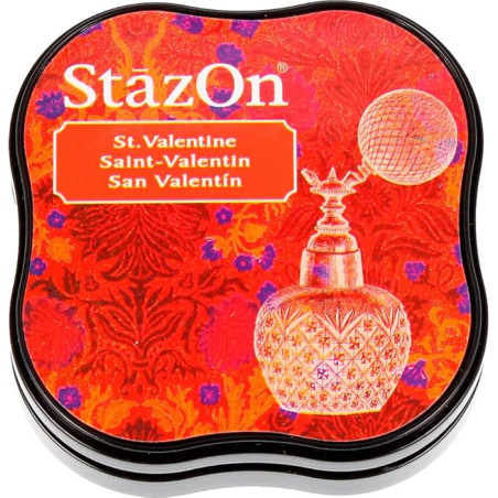 Tsukineko Stazon Midi Ink Pad - St.Valentine