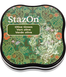 Tsukineko Stazon Midi Ink Pad -Olive