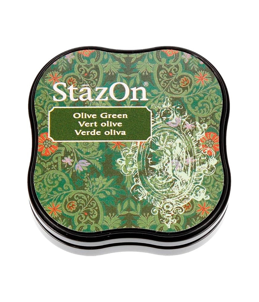 Tsukineko Stazon Midi Ink Pad -Olive