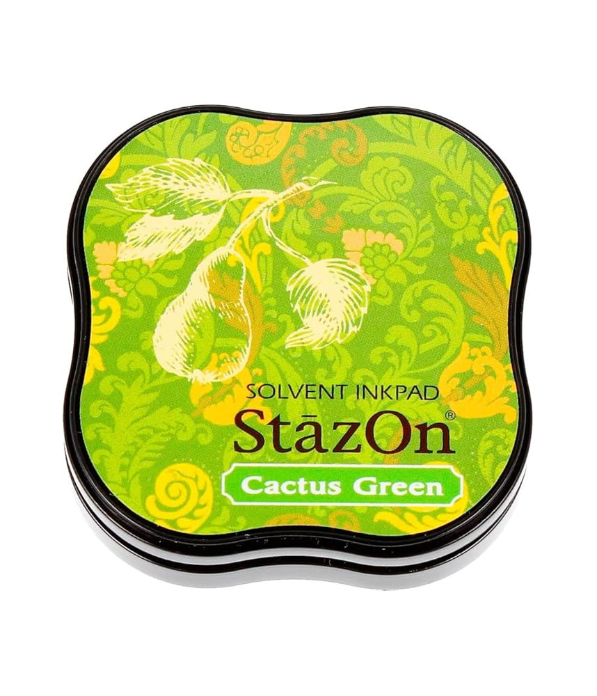 Tsukineko Stazon Midi Ink Pad - Cactus Green