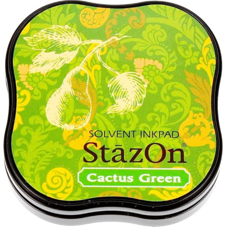 Tsukineko Stazon Midi Ink Pad - Cactus Green