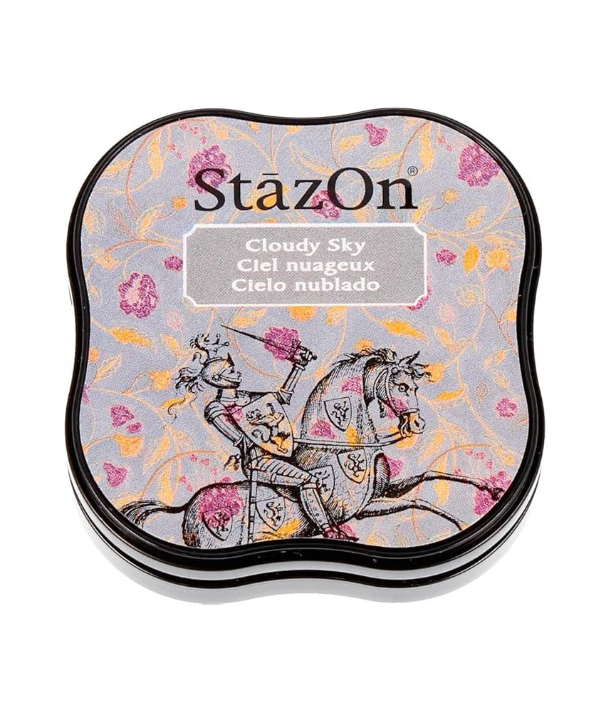 Tsukineko Stazon Midi Ink Pad - Cloudy Sky