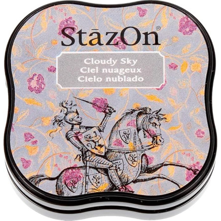 Tsukineko Stazon Midi Ink Pad - Cloudy Sky