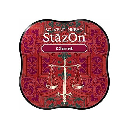 Tsukineko Stazon Midi Ink Pad - Claret