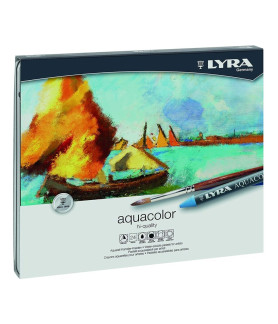 Lyra Aquacolor Wax Crayons Set 24