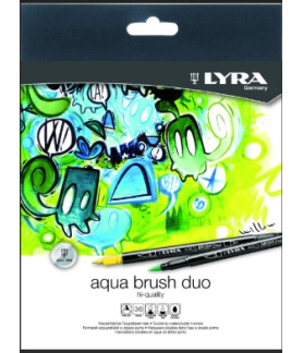 Lyra Aqua Brush Duo Set 24