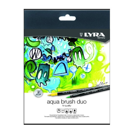 Lyra Aqua Brush Duo Set 24