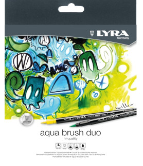 Lyra Aqua Brush Duo Set 12