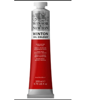 Winsor & Newton Winton 200ml Oil Colour Cadmium Red Deep Hue