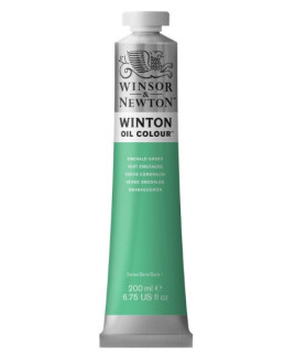 Winsor and Newton 200ml Winton Oil Colours Emerald Green
