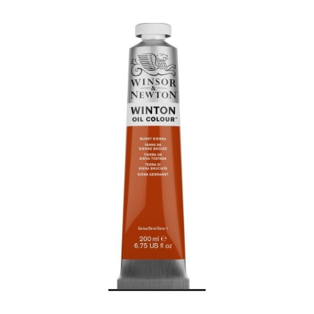 Winsor & Newton Winton Oil Color 200ml Burnt Sienna