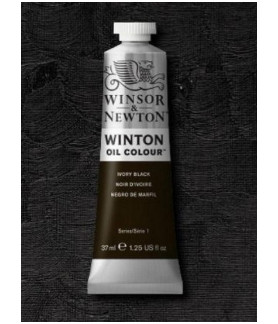 Winsor & Newton Winton Oil 37ml Ivory Black