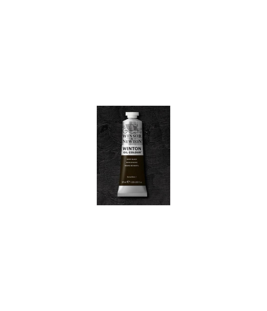 Winsor & Newton Winton Oil 37ml Ivory Black