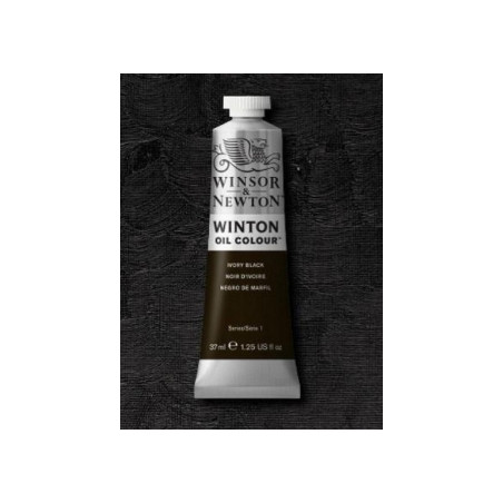 Winsor & Newton Winton Oil 37ml Ivory Black