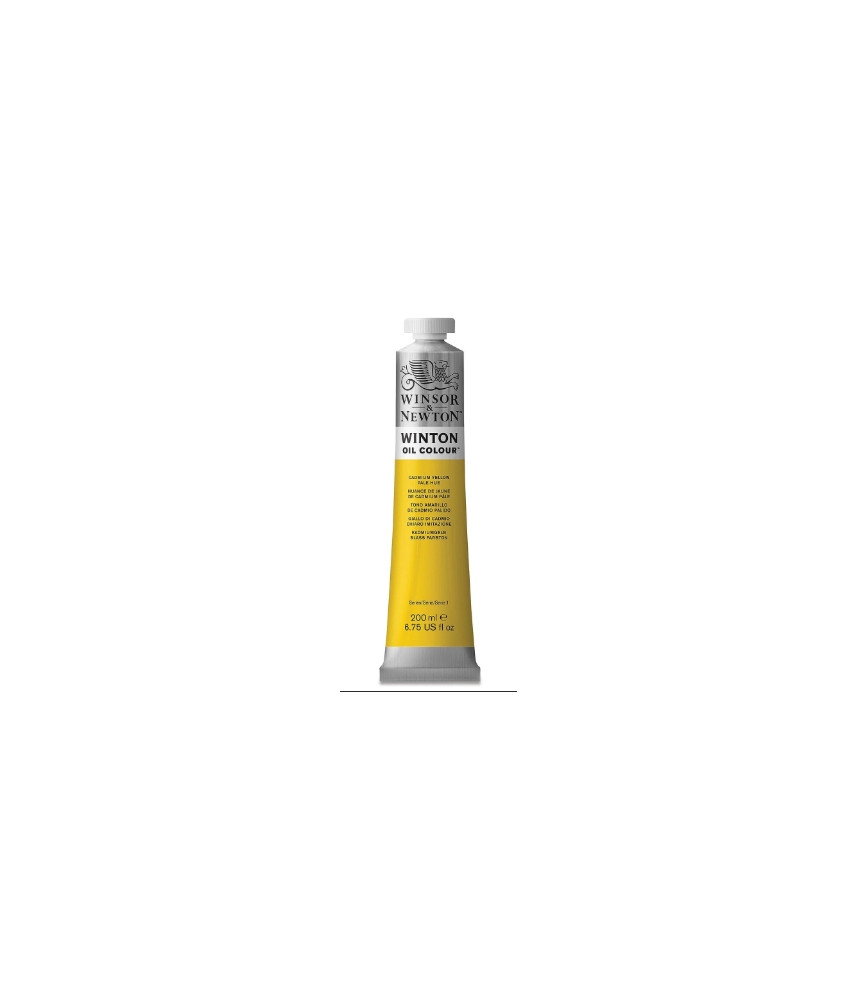 Winsor & Newton Oil Colour 200ml Cadmium Yellow Pale (Hue)