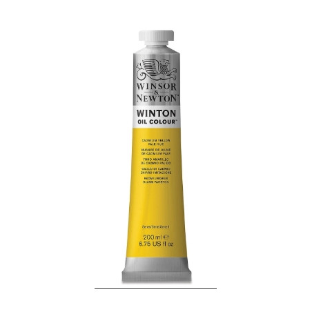 Winsor & Newton Oil Colour 200ml Cadmium Yellow Pale (Hue)