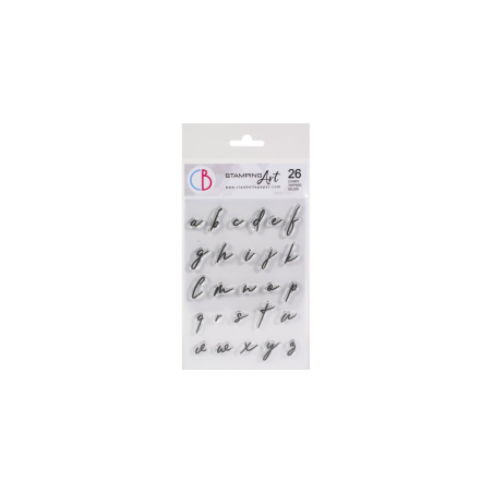 Ciao Bella Clear Stamp 4x6 Muse Lowercase Alphabet