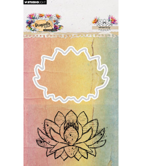 Studio Light Hazel Eaton - Dragonfly Dreams - Stamp & Cutting Die - Waterlily