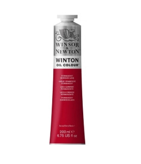 Winsor & Newton Winton Oil 200ml Permanent Crimson Lake
