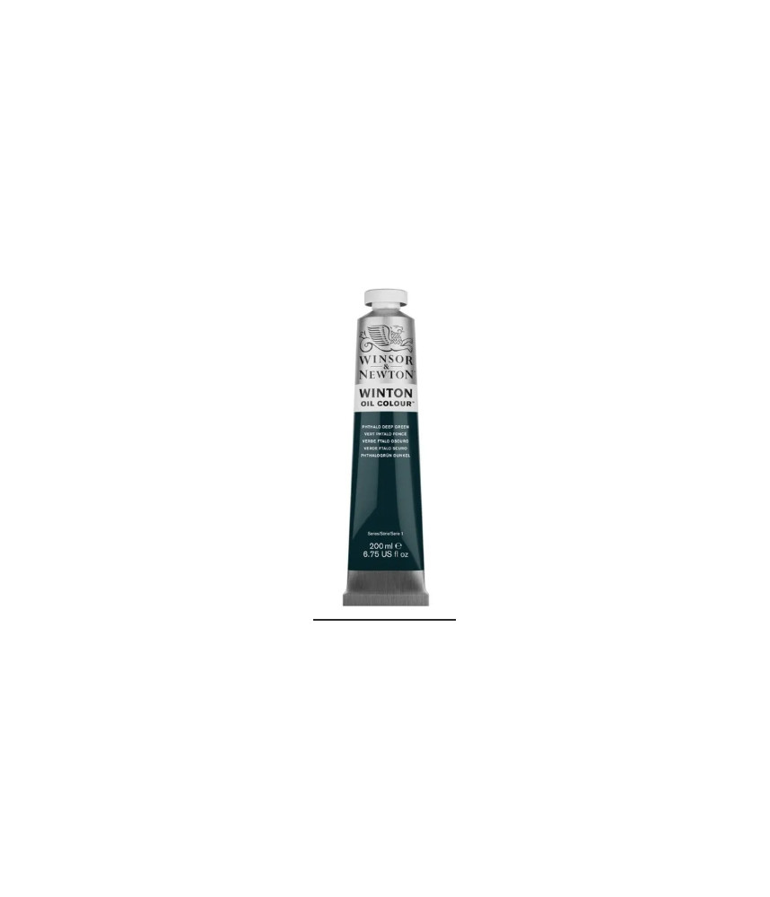 Winsor & Newton Winton Oil 200ml Phthalo Deep Green