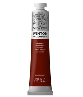 Winsor & Newton Winton Oil 200ml Indian Red