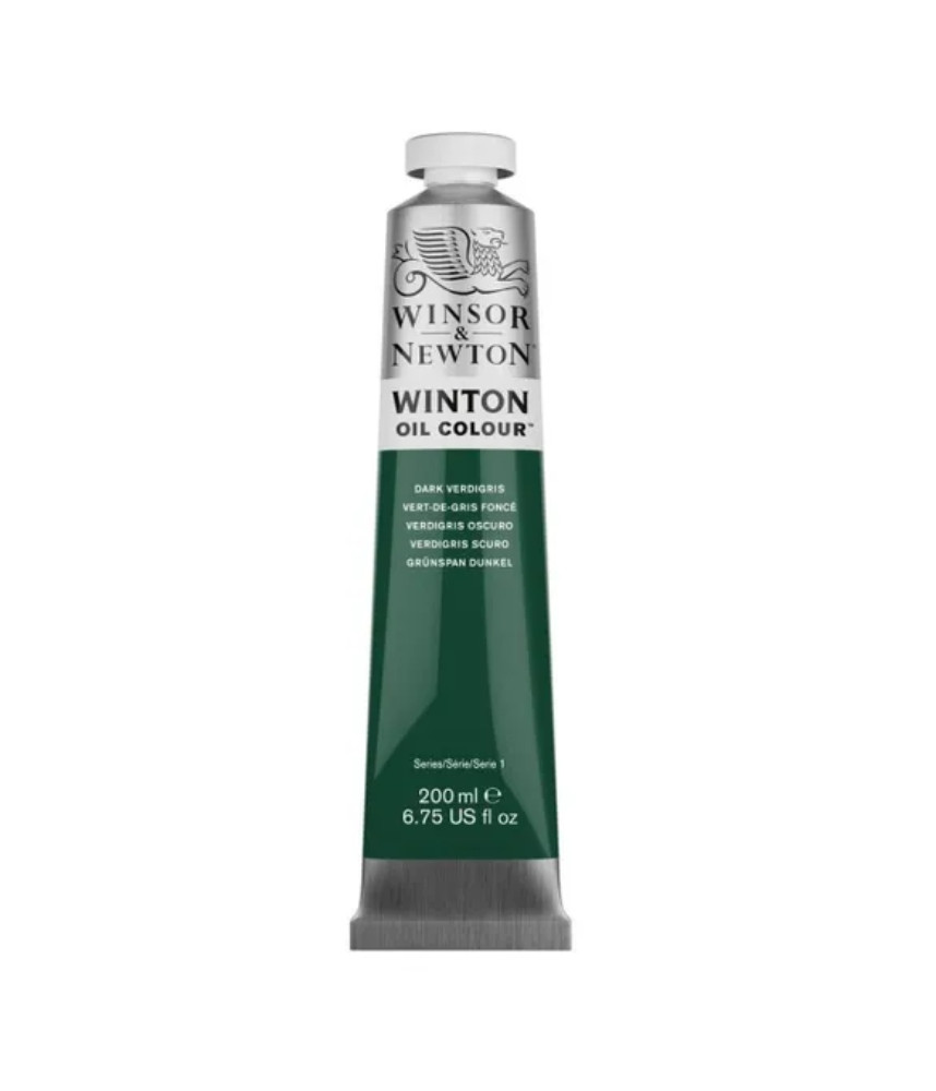 Winsor & Newton Winton Oil 200ml Dark Verdigris
